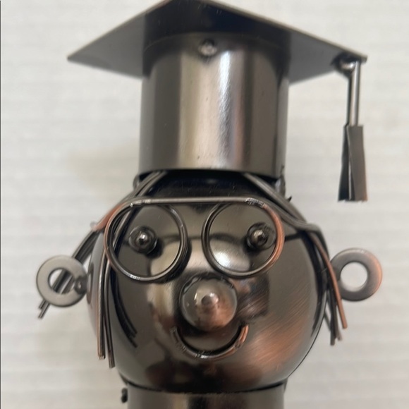 Metallic Graduate wine cover Sculpture - Picture 2 of 6